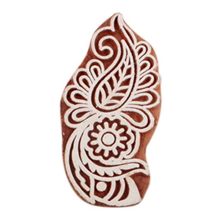 Set of 1 Piece New Wooden Printing Block